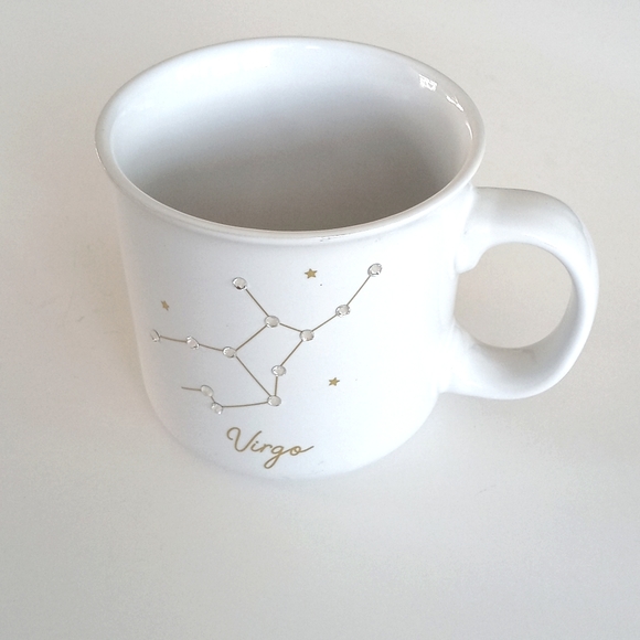Virgo Astrological Jeweled Bling Coffe Mug - Picture 3 of 7